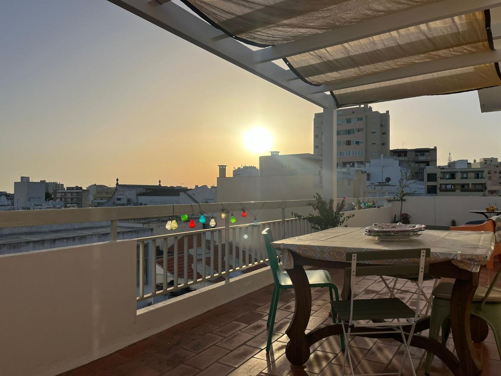 Superstar Terrace Apartment Faro Luaran gambar